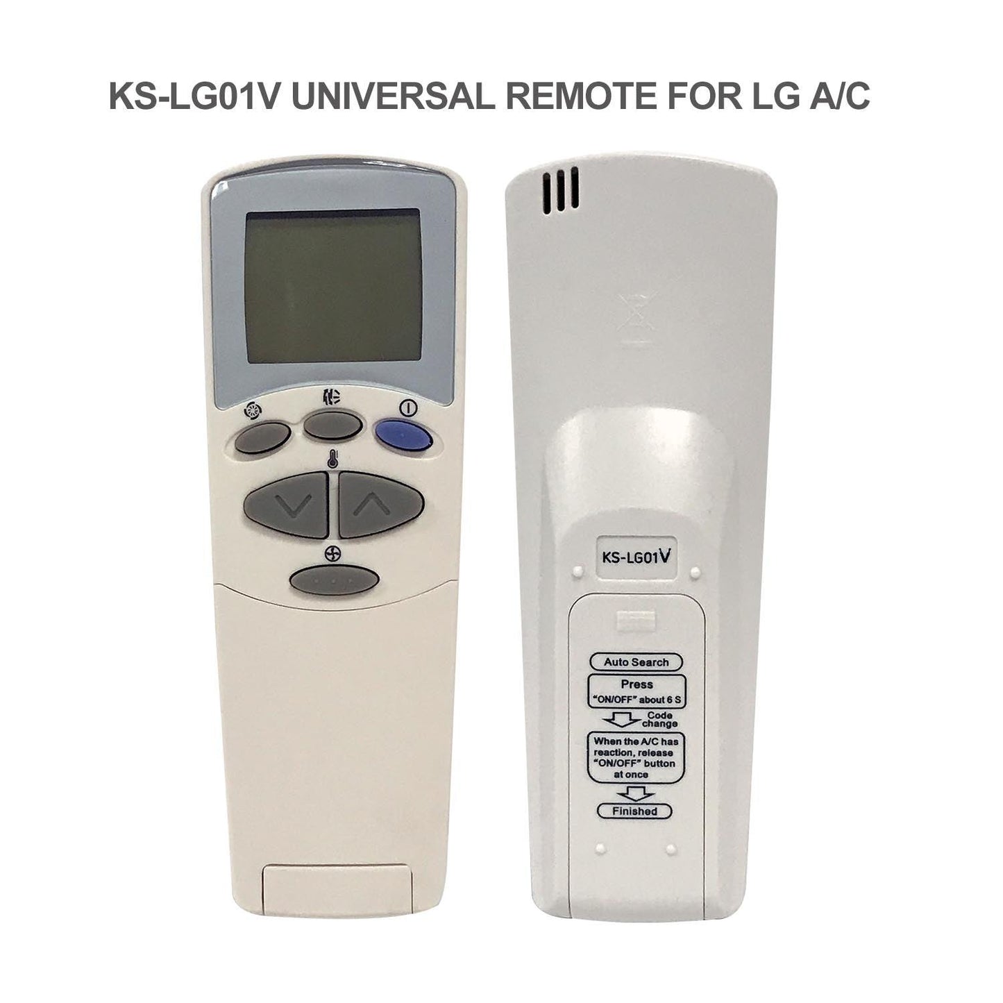 KS-LG01V Universal AC Remote Control For LG Air Conditioners, With Same Functions as Original Devices