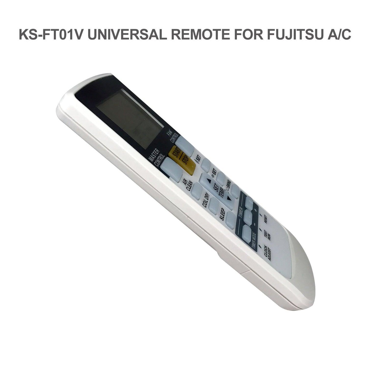 KS-FT01V Universal Remote Control Compatible With Fujitsu Air Conditioners, AC Remote Control with Same Functions as Original