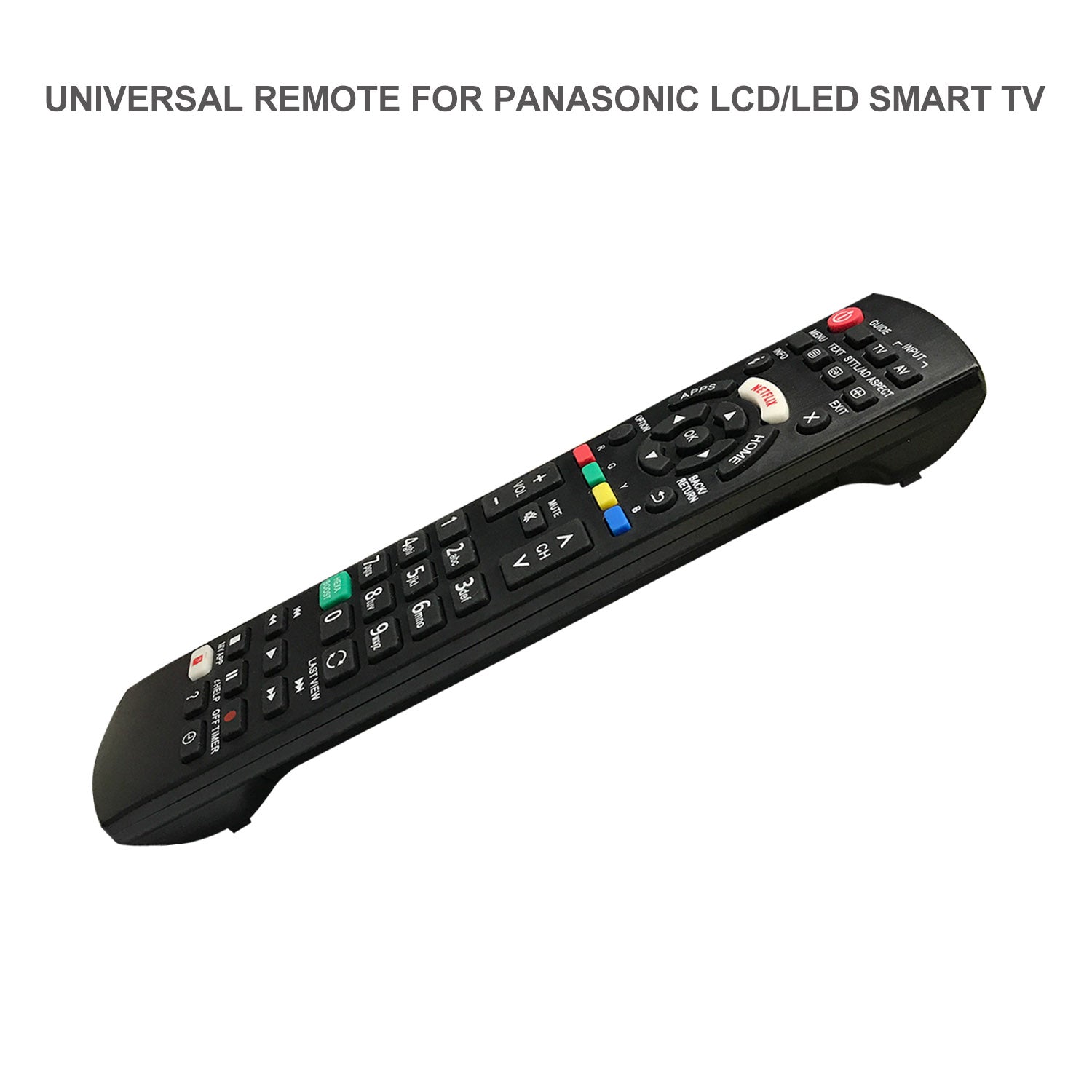 L1378V Universal Remote Control Replacement for Panasonic TV