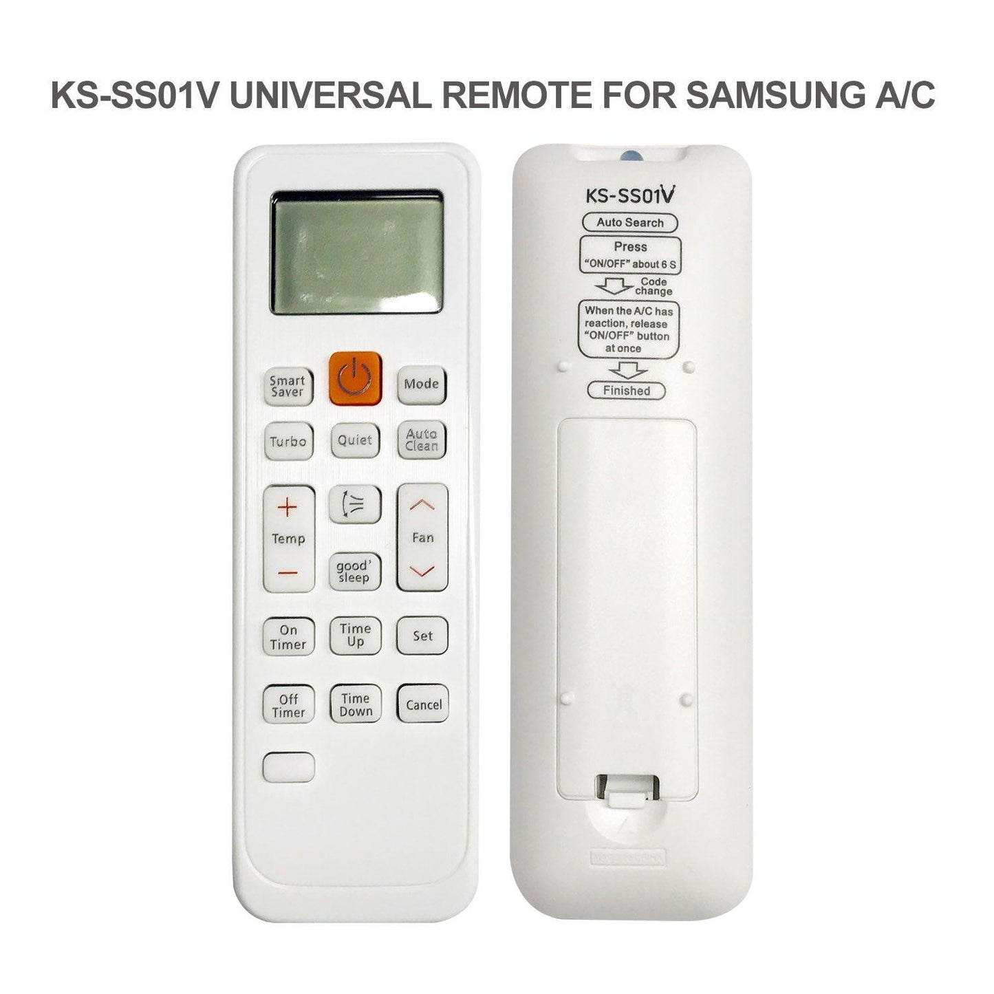 KS-SS01V Air Conditioner AC Remote Control For Samsung, With Same Functions As Original Devices