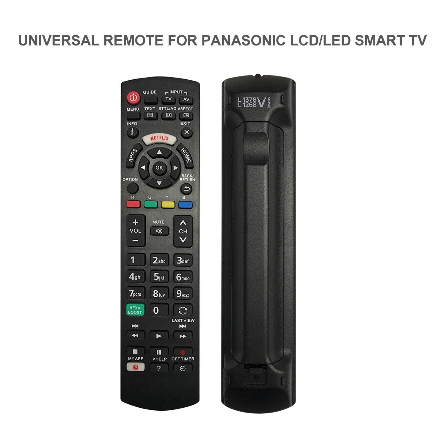 L1378V Universal Remote Control Replacement for Panasonic TV