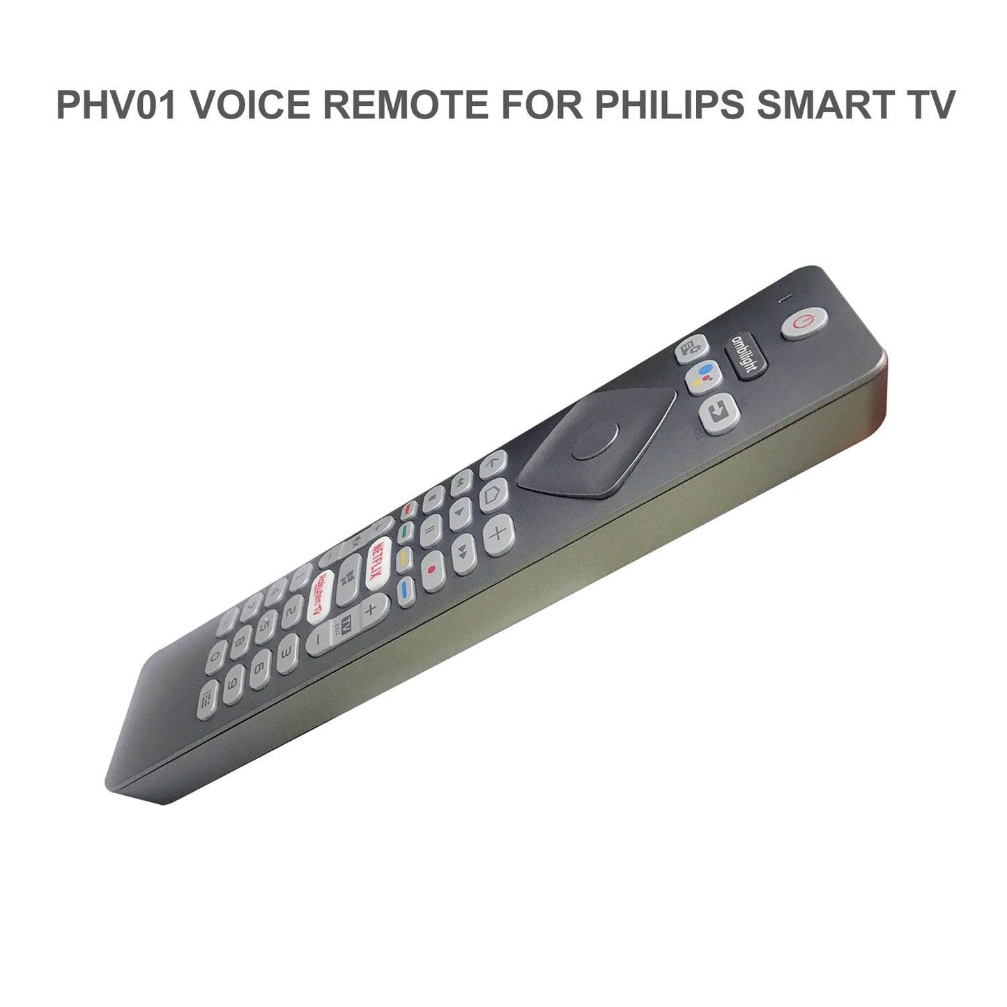 PHV01 Replace RC4154403-01R Voice Remote Control for Philips Smart Tv with Netflix Rakuten TV Function