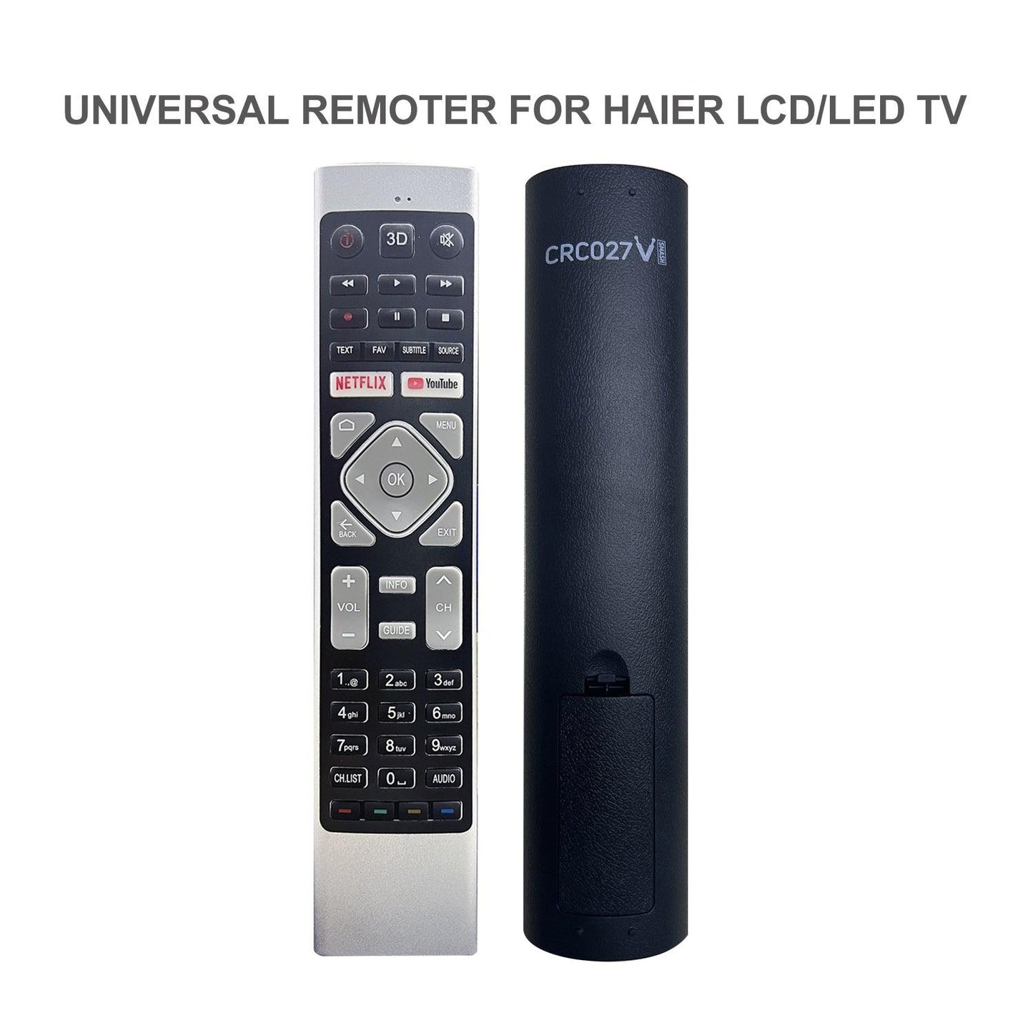 CRC027V Universal TV Remote Control For All Haier TVs