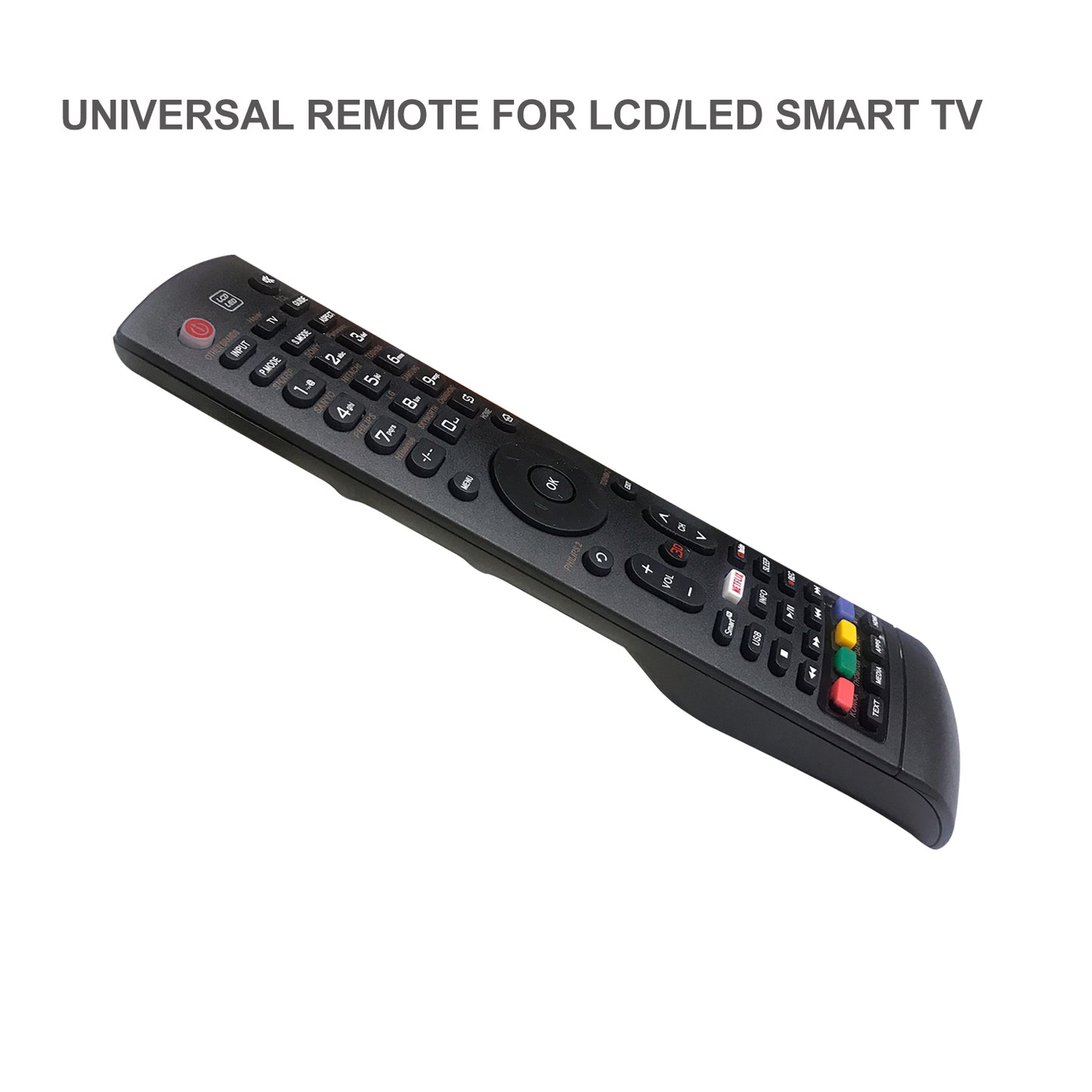 CRC1316V Universal TV Remote Control for LG, Samsung, Sony, Hisense, Panasonic, Philips, Sharp, Sanyo, Toshiba, Hitachi, TCL Smart TV