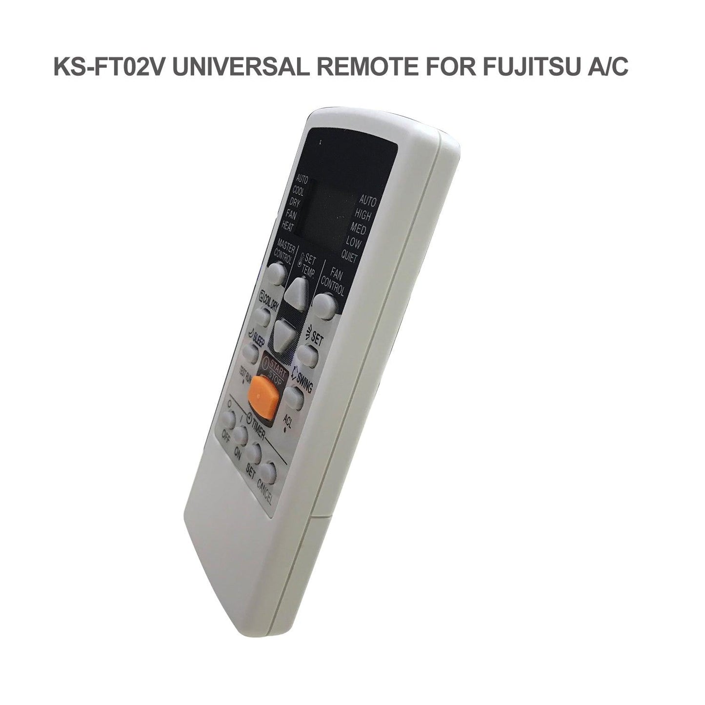 KS-FT02V Universal AC Remote Control For Fujitsu Air Conditioners, With Same Functions as Original Device