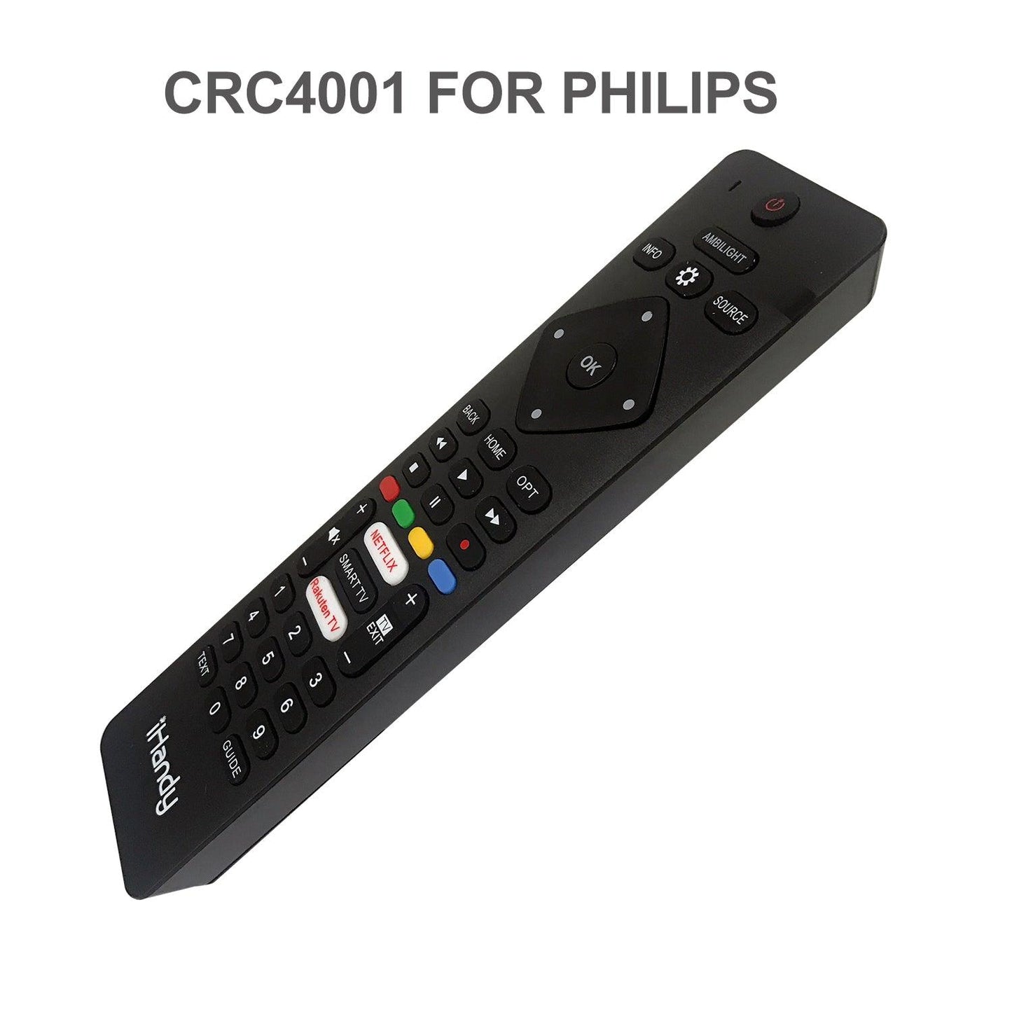 CRC4001 Universal TV Remote Control Work with Philips LCD LED HDTV 3D TVs