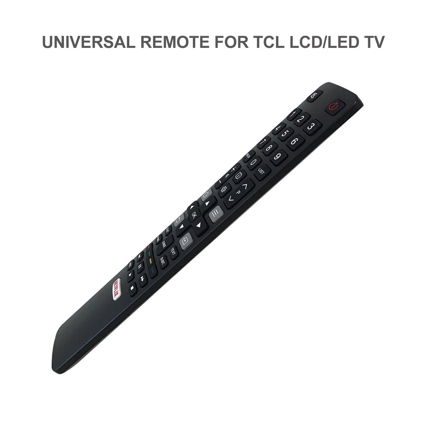 L1508V Remote Control Replacement for All TCL Android 4K UHD Smart TV Without Voice Command, Replace RC2000, RC3000, L32, L40, LE32, RC-F, TLC, M2, CT, RC Series and More