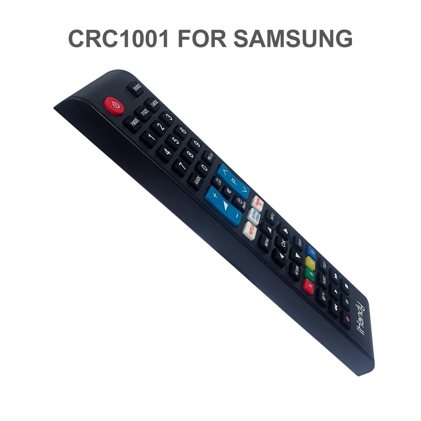 CRC1001 iHandy All-In-One Universal TV Remote Control For Samsung TV, Works With Most BN59/ AA59 Series Models