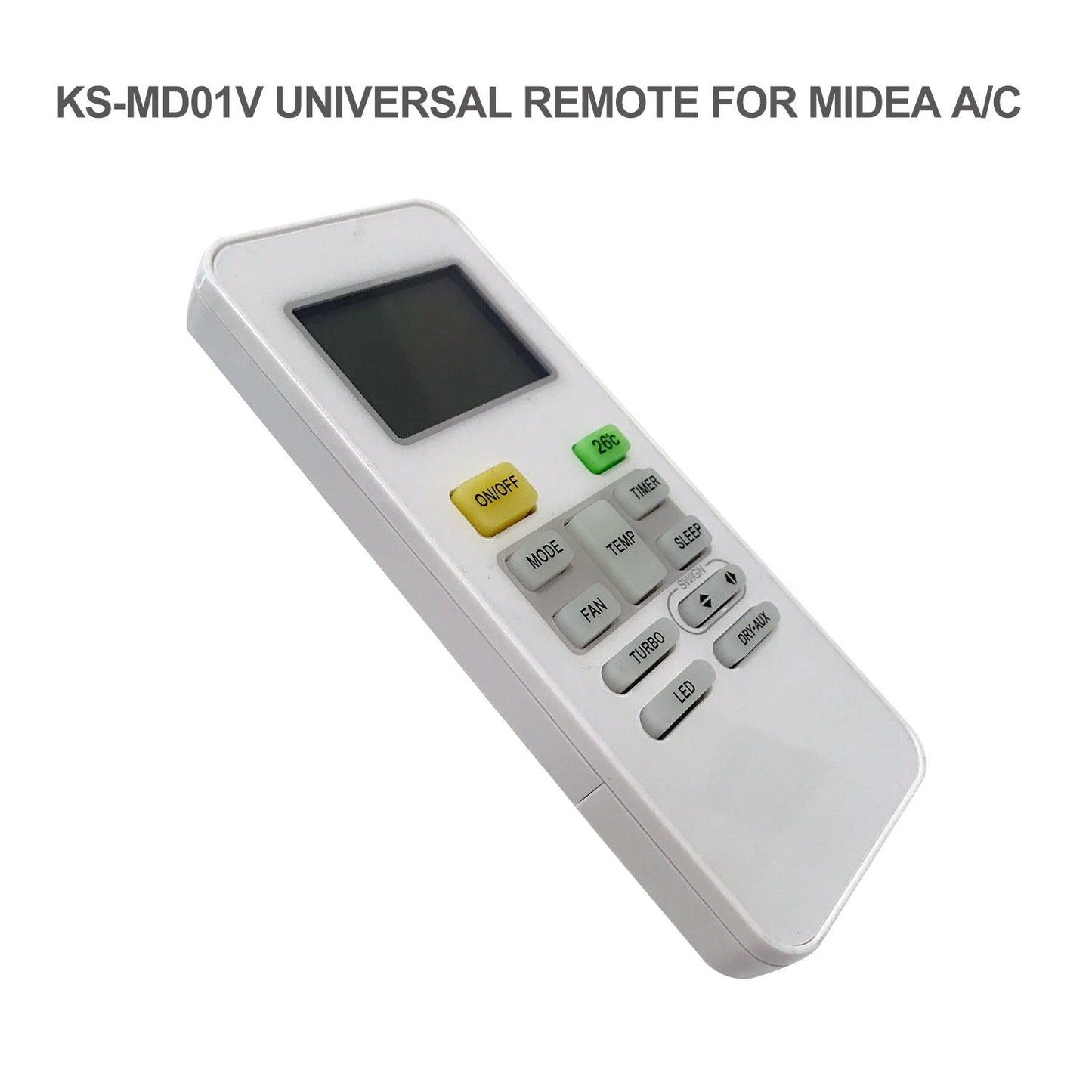 MD01V Universal AC Remote Control For MDV Air Conditioner & Midea Air Conditioner, Auto Code Searching for Most Models