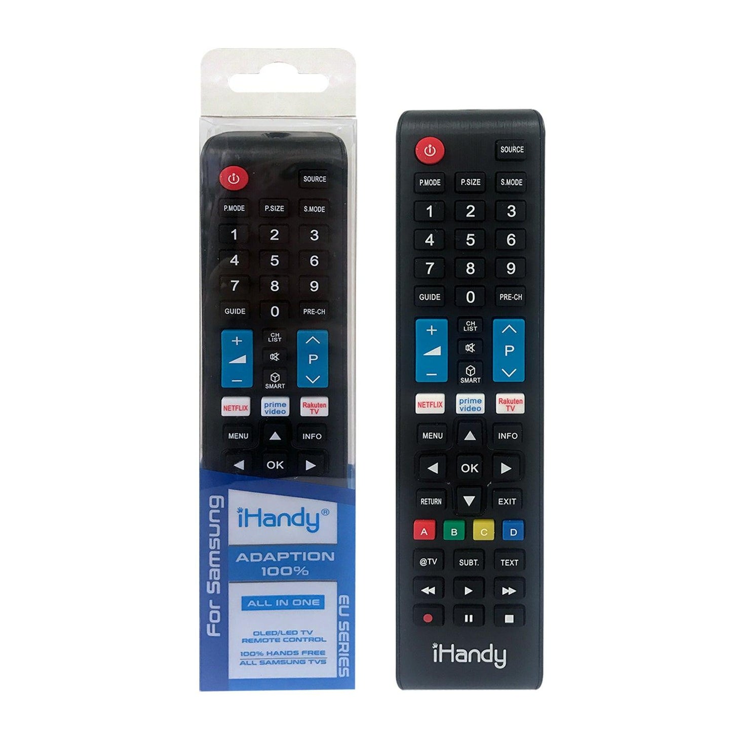 CRC1001 iHandy All-In-One Universal TV Remote Control For Samsung TV, Works With Most BN59/ AA59 Series Models