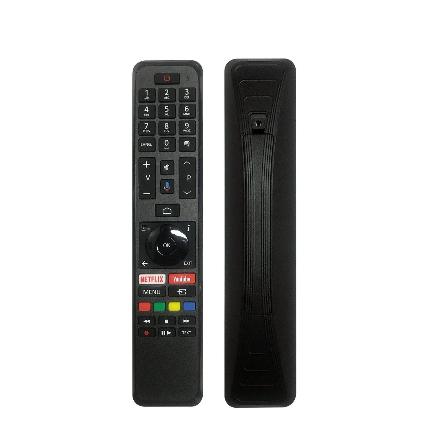 VTV01 Replace RC43161 Remote Control for VESTEL Smart LED LCD TV with Netflix Voice Function