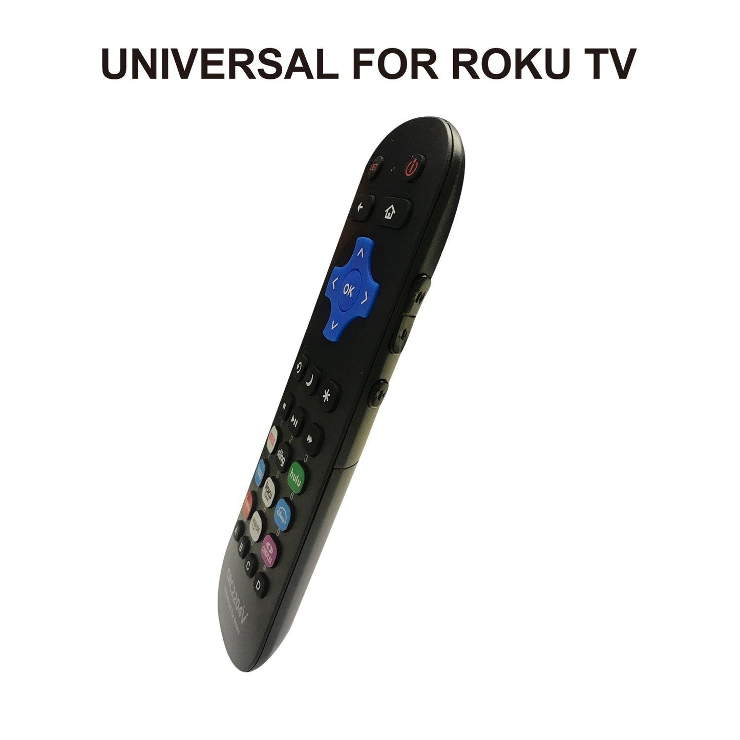 Remote Control For All Roku TV, For TCL, Insignia, Hisense, Sharp, Element, Hitachi, RCA, JVC, Onn, Philips TV With Roku TV System [Not For Roku Stick]