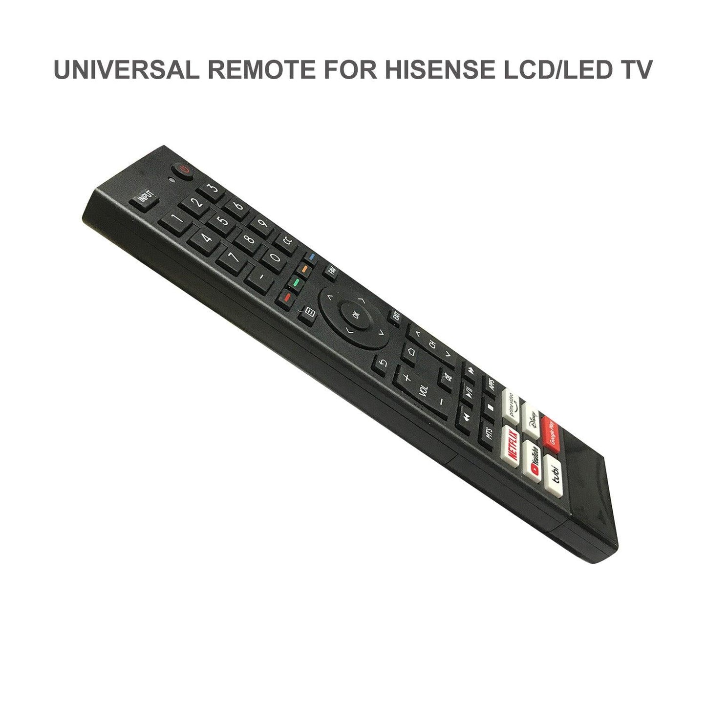 L2380V Remote Control For All Hisense TV, Replacement Remote Control For EN2A/B/C/D/G Series, EN3392 Series, ERF2A60 And More