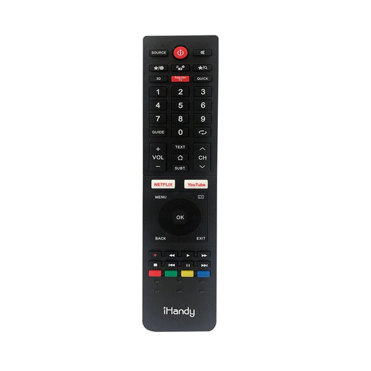 CRC1101 Newest Shape Universal Remote Control Replace for Toshiba TV Remote and All Toshiba TV Replacement for LCD LED HDTV Smart TVs Remote CT-90325