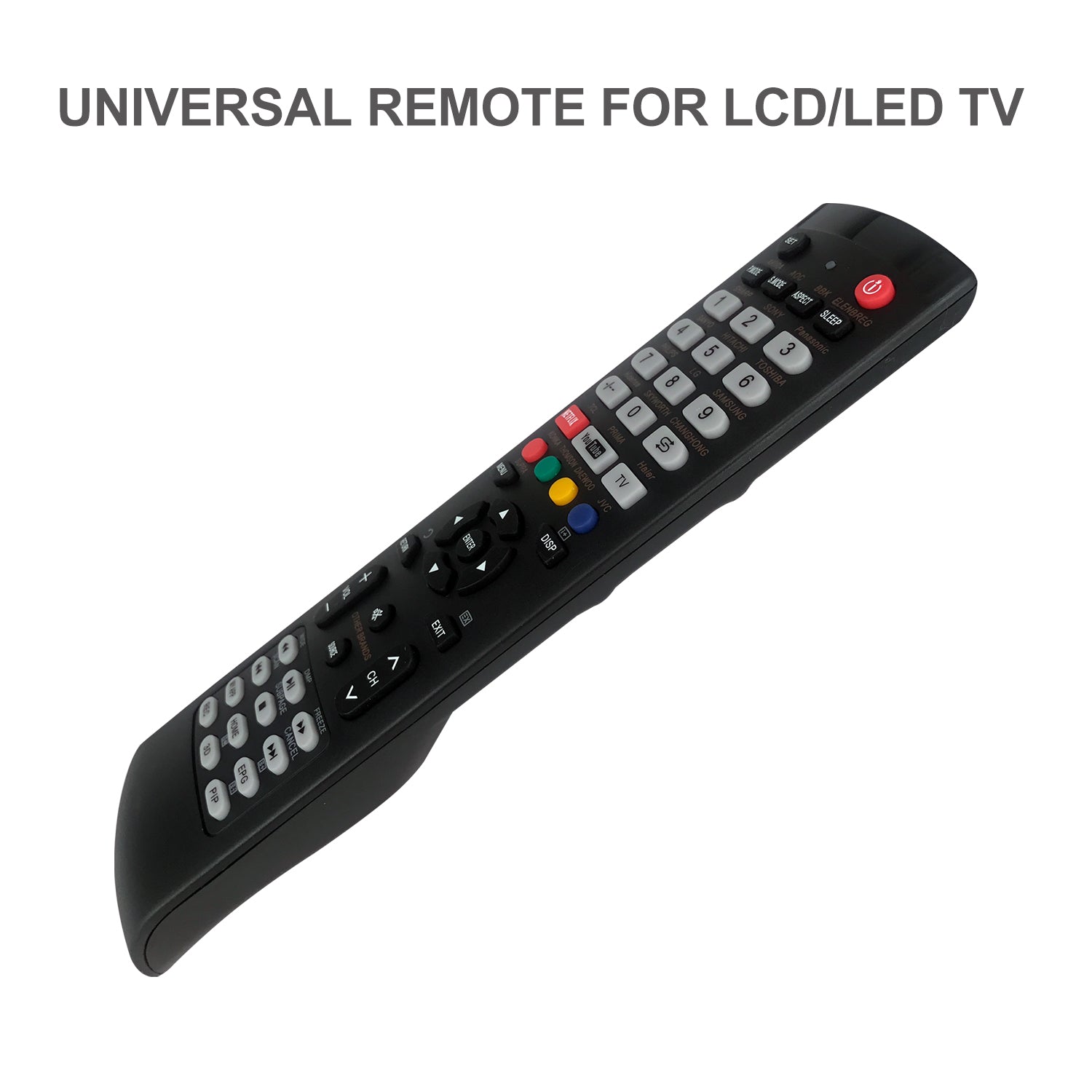 CRC1195V Universal TV Remote Control for LG, Samsung, Sony, Hisense,  Panasonic