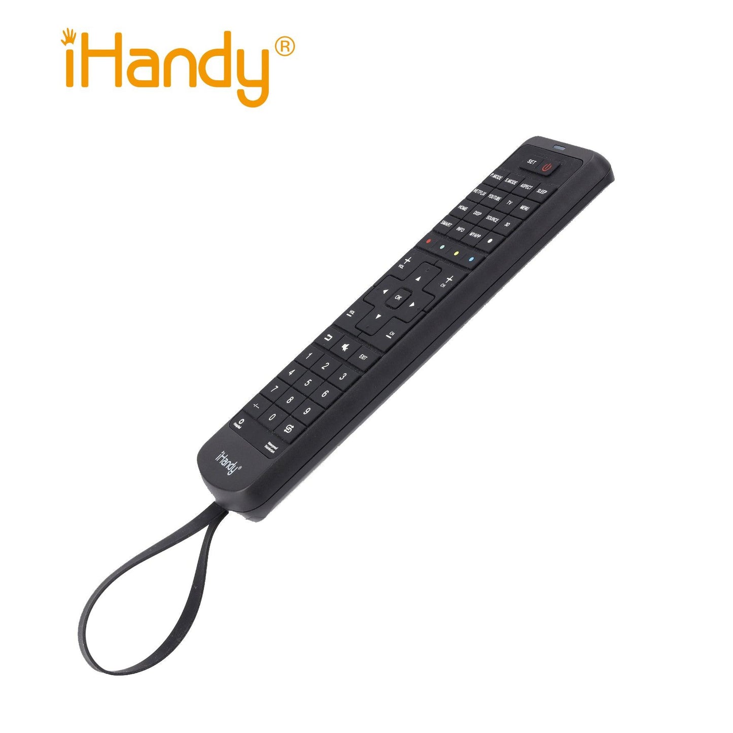 CRC1908 IPX3 iHandy Waterproof Universal TV Remote Control - Direct Replacement Remote Control For LG, Samsung, Sony TVs