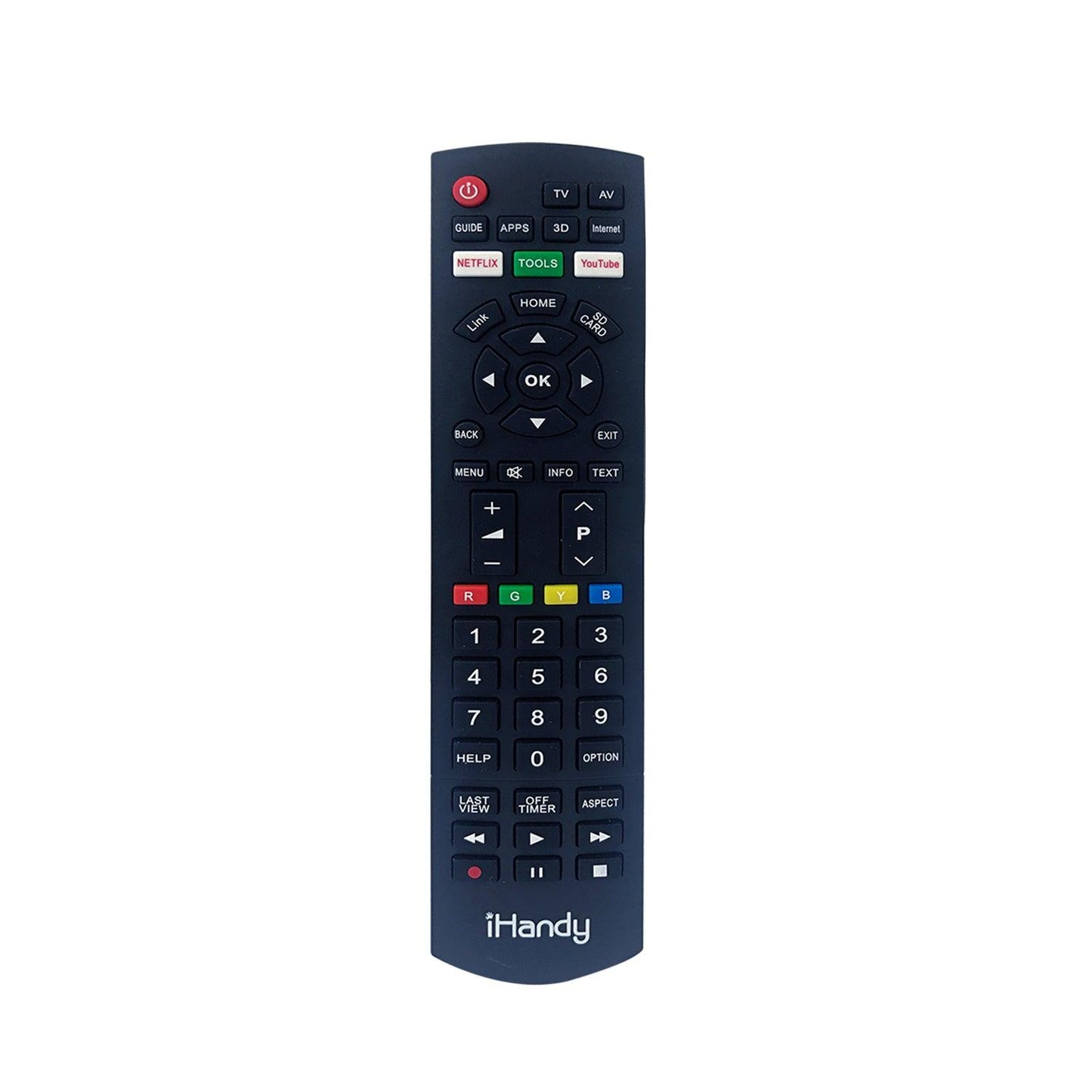 CRC5001 Universal TV Remote Control Work with Panasonic LCD LED HDTV 3D TVs