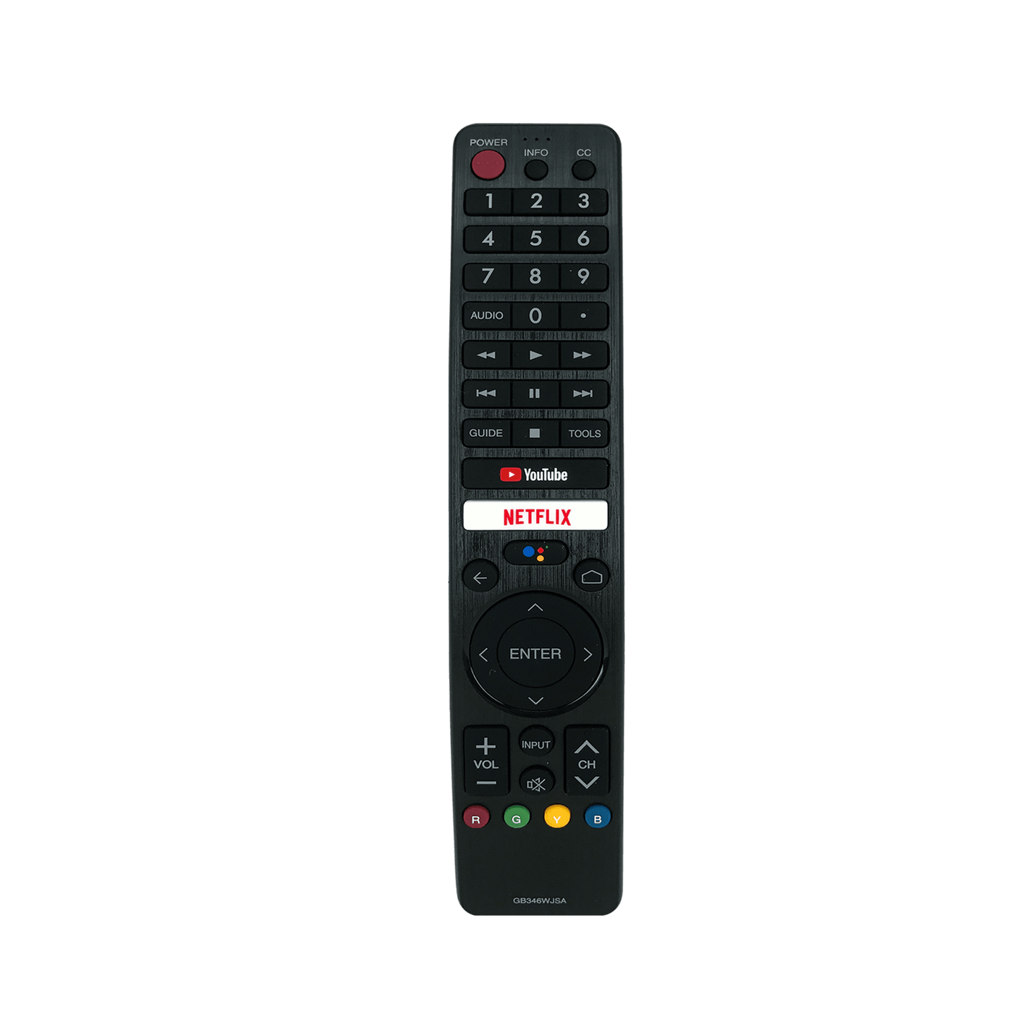 BT-GB346 Remote Control for Sharp AQUOS TV, GB346WJSA Replacement