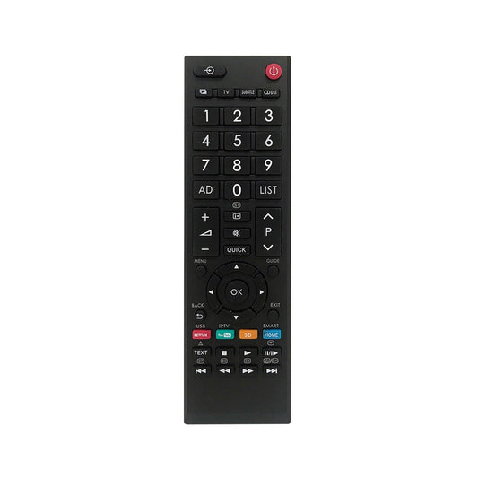 L890+V Universal TV Remote Control Work with Toshiba LCD LED HDTV 3D TVs