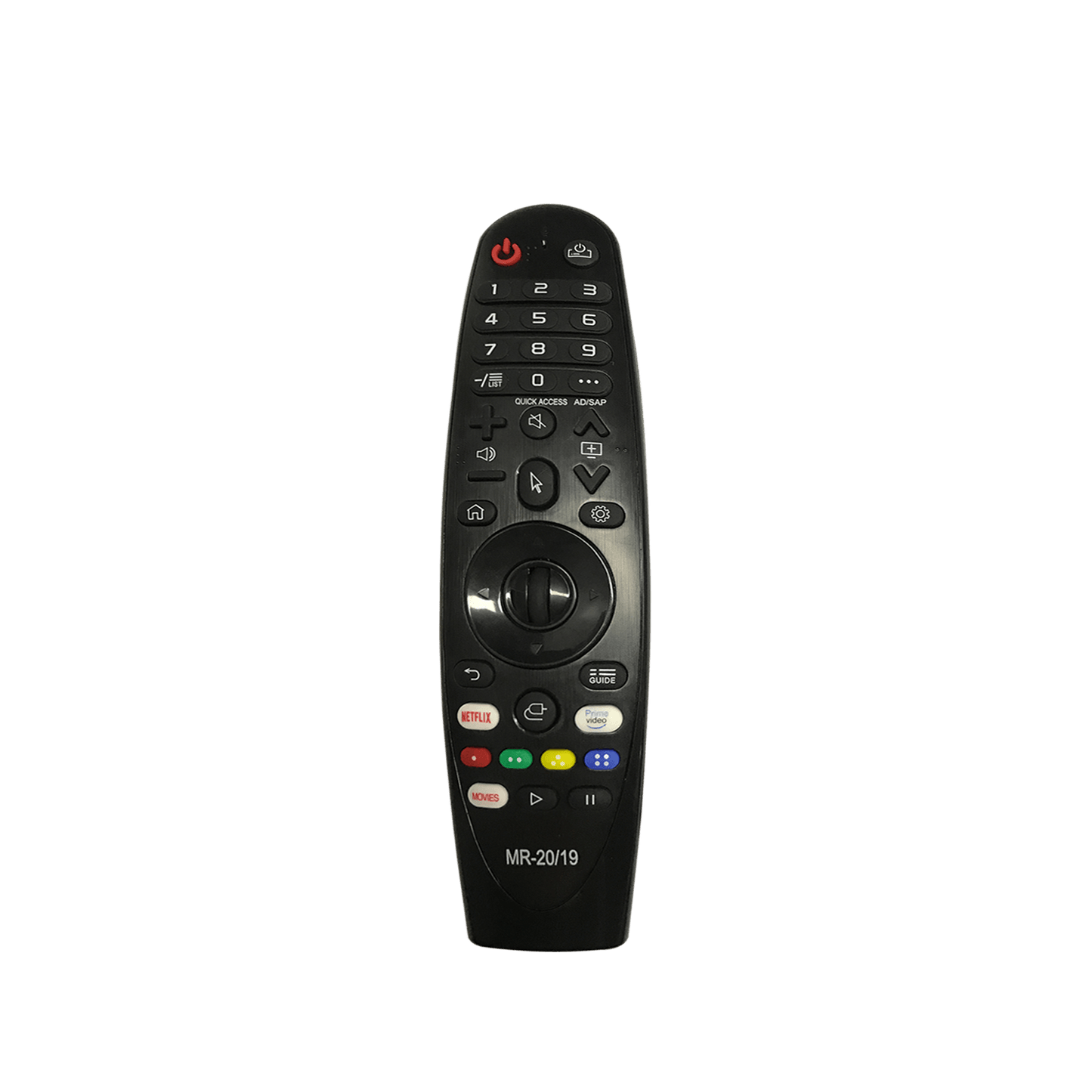 LG Magic Remote (AN-MR400Q) with Keyboard for Select LG TVs - Black